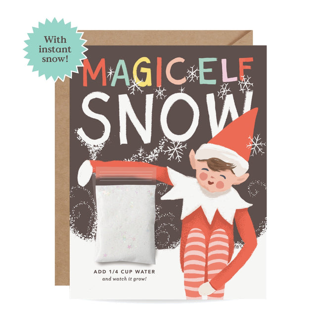Tarjeta de Navidad - Magic Elf (con nieve instantánea) - ColorSwatch