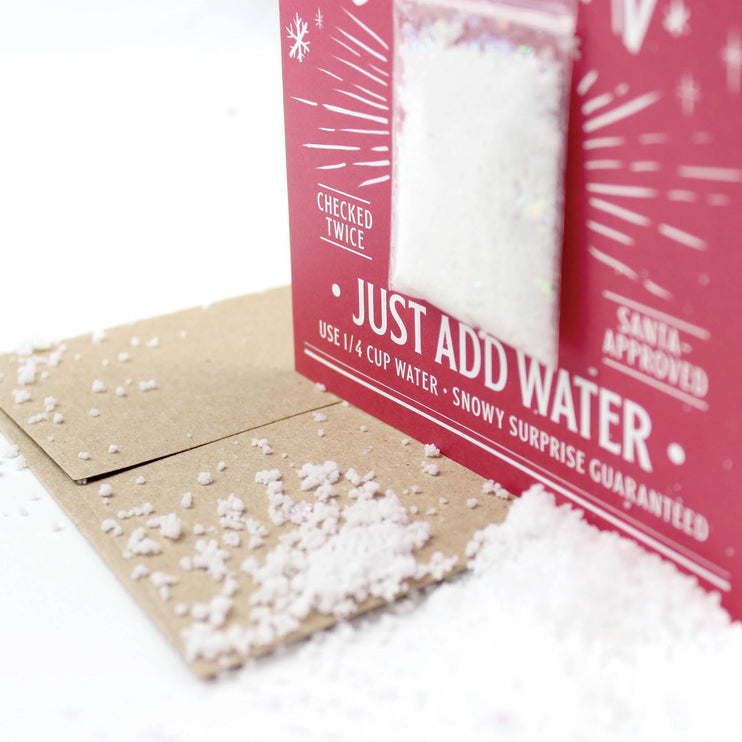 Tarjeta de Navidad - Snow Ball (con nieve instantánea) - ColorSwatch