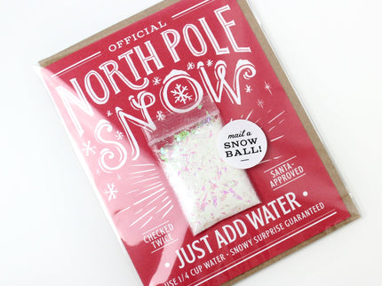 Tarjeta de Navidad - Snow Ball (con nieve instantánea) - ColorSwatch