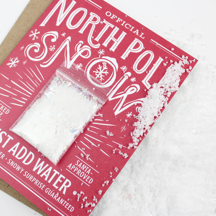 Tarjeta de Navidad - Snow Ball (con nieve instantánea) - ColorSwatch