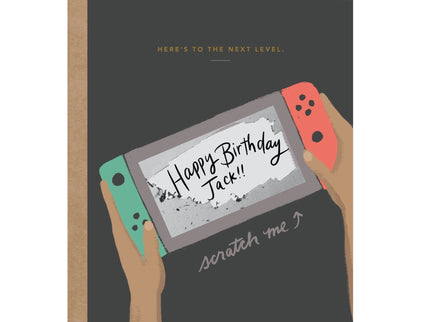 Tarjeta Raspable - Next Level - ColorSwatch