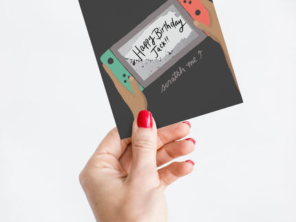 Tarjeta Raspable - Next Level - ColorSwatch