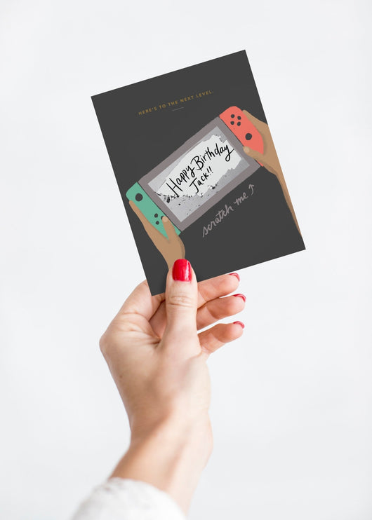 Tarjeta Raspable - Next Level - ColorSwatch