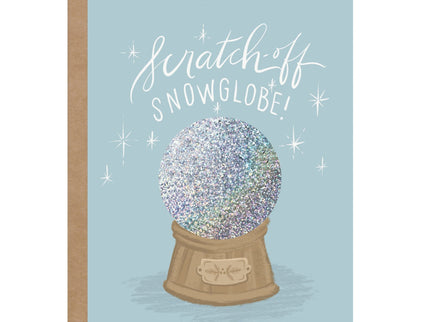 Tarjeta Raspable - Snow Globe Navidad - ColorSwatch