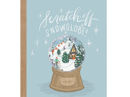 Tarjeta Raspable - Snow Globe Navidad - ColorSwatch