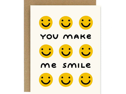 Tarjeta - You Make Me Smile - ColorSwatch