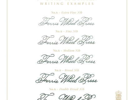 The Adventurers Nib Collection - ColorSwatch