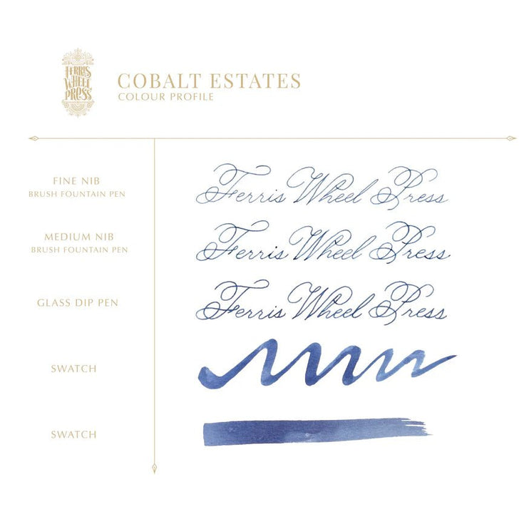 Tinta 10mL - Cobalt Estates - ColorSwatch