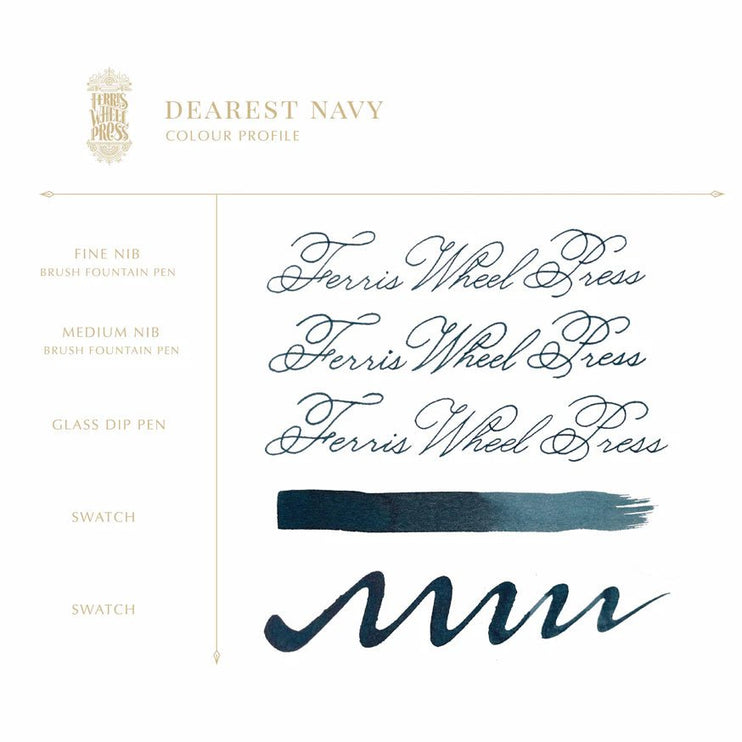 Tinta 10mL - Dearest Navy - ColorSwatch