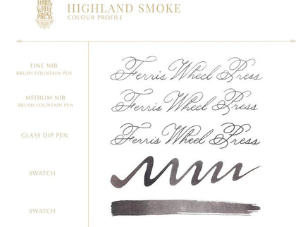 Tinta 10mL - Highland Smoke - ColorSwatch