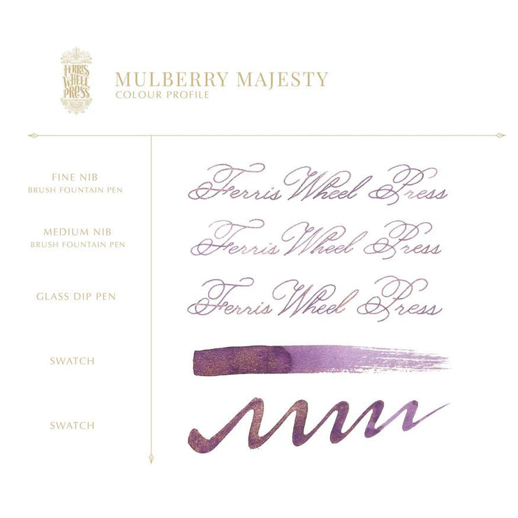 Tinta 10mL - Mulberry Majesty - ColorSwatch