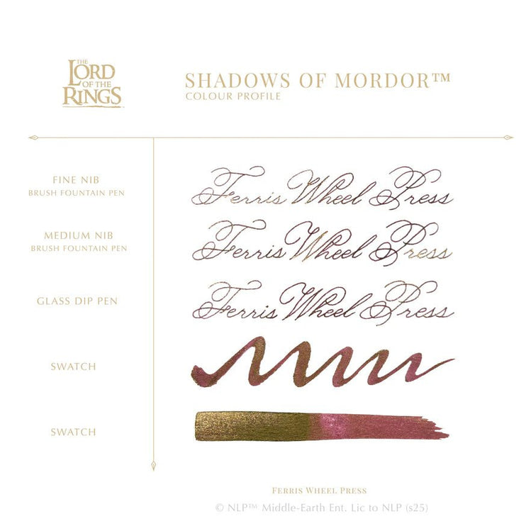 Tinta 10mL - Shadows of Mordor (Lord of the Rings) - ColorSwatch