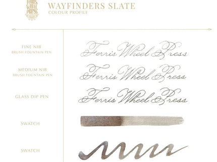 Tinta 10mL - Wayfinders Slate - ColorSwatch