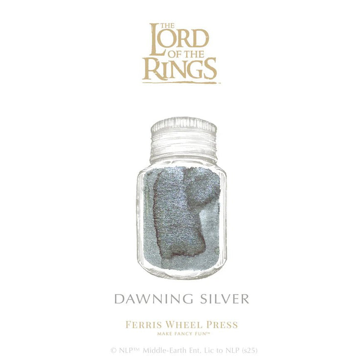 Tinta 28mL - Dawning Silver (Lord of the Rings) - ColorSwatch
