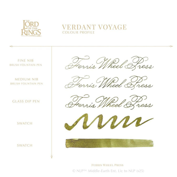 Tinta 28mL - Verdant Voyage (Lord of the Rings) - ColorSwatch