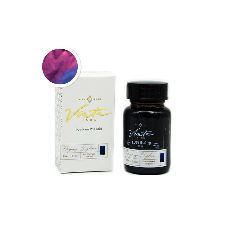 Tinta 30mL - Blue Blood (Dugong Bughaw) - ColorSwatch