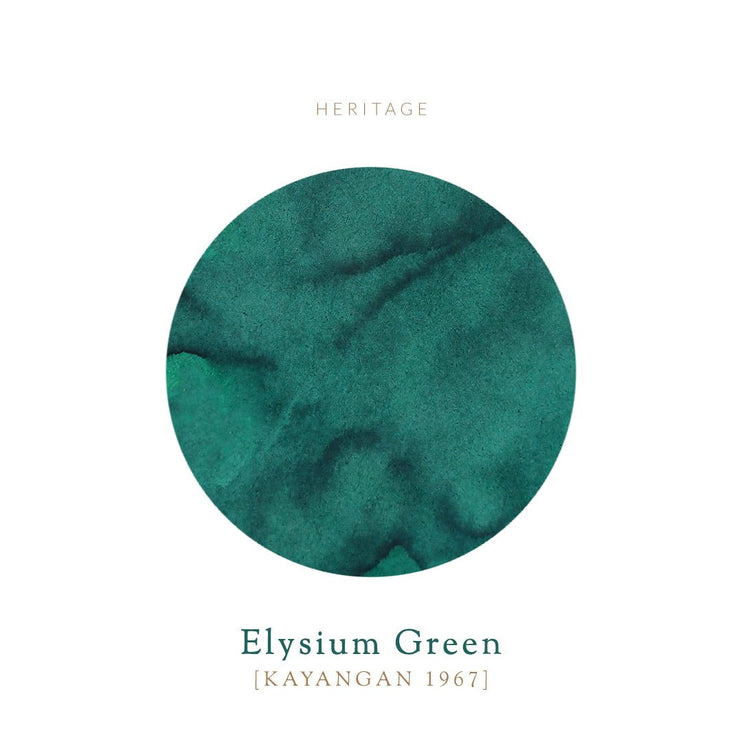Tinta 30mL - Elysium Green (Kayangan) - ColorSwatch