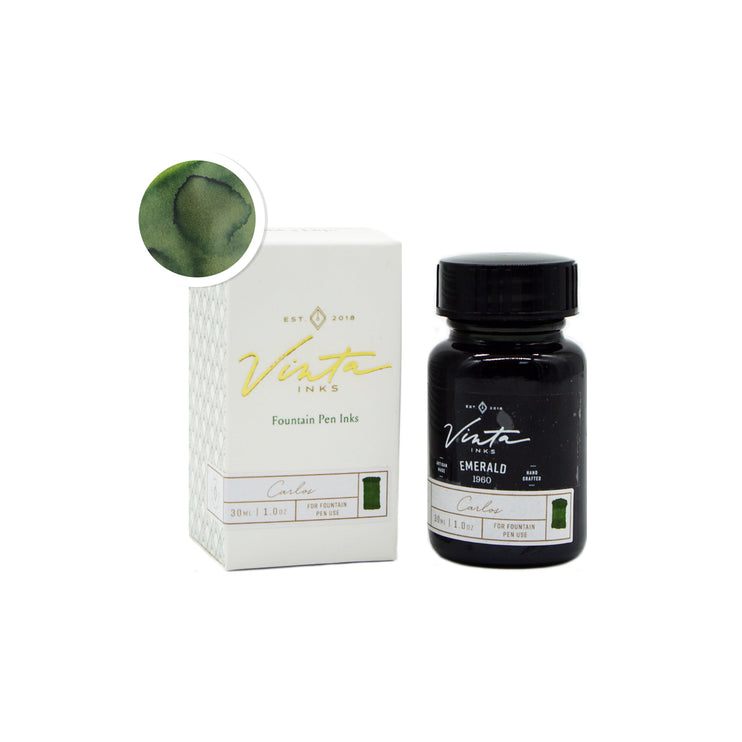 Tinta 30mL - Emerald (Carlos) - ColorSwatch
