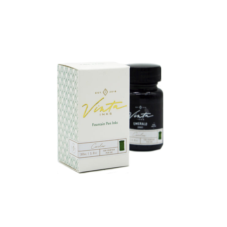 Tinta 30mL - Emerald (Carlos) - ColorSwatch