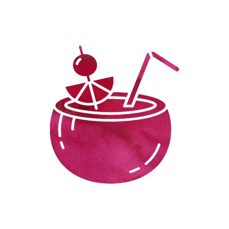 Tinta 30mL - Red Sangria (Bahalina) - ColorSwatch