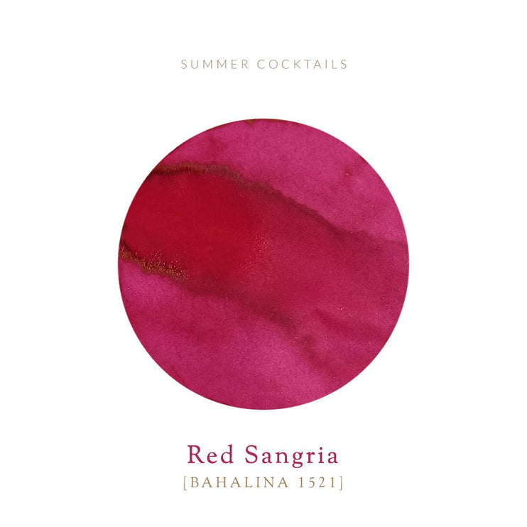 Tinta 30mL - Red Sangria (Bahalina) - ColorSwatch