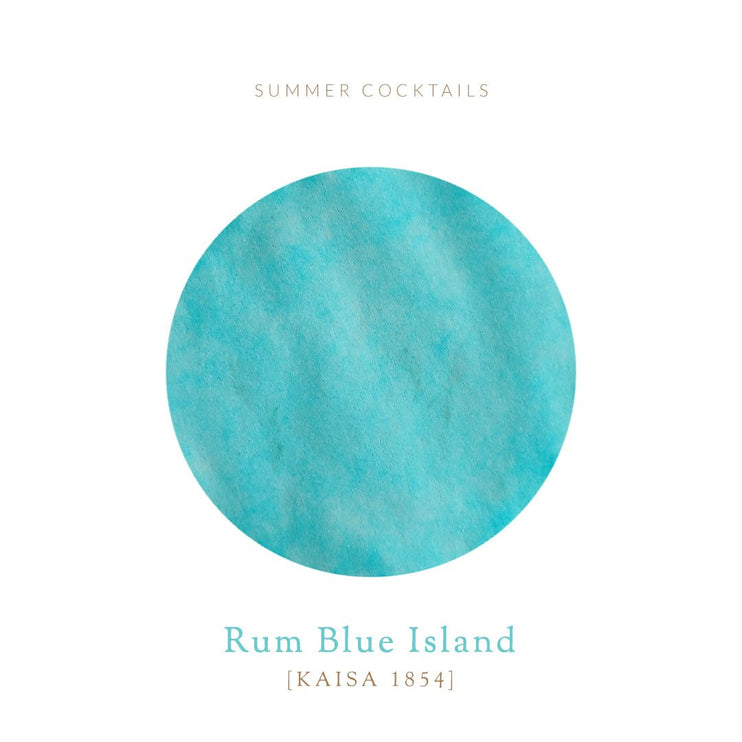 Tinta 30mL - Rum Blue Island (Kaisa) - ColorSwatch