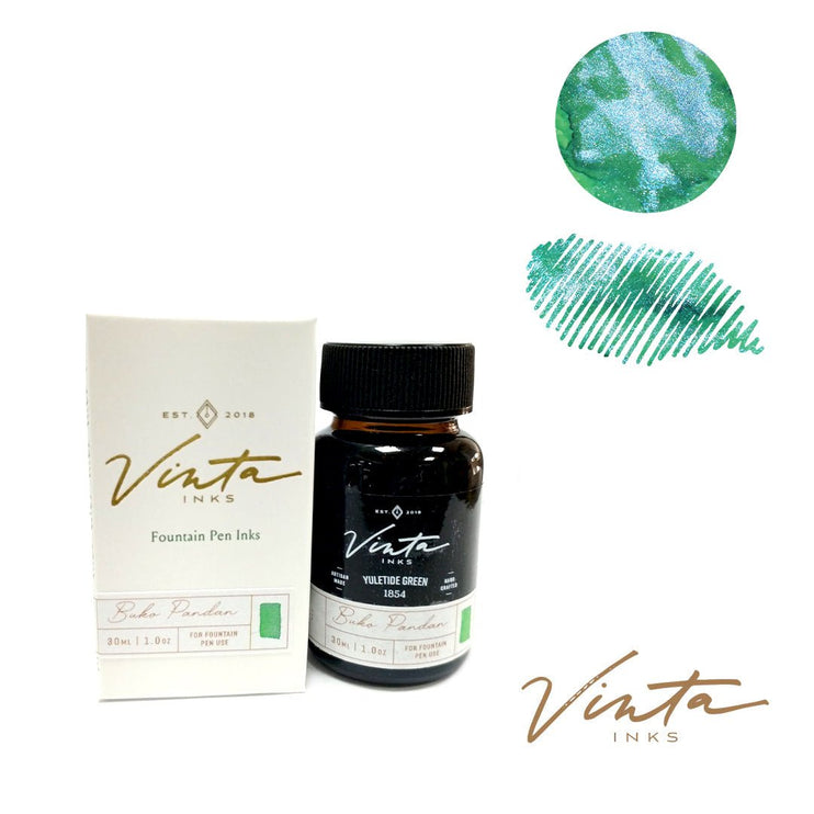 Tinta 30mL - Yuletide Green (Buko Pandan) - ColorSwatch