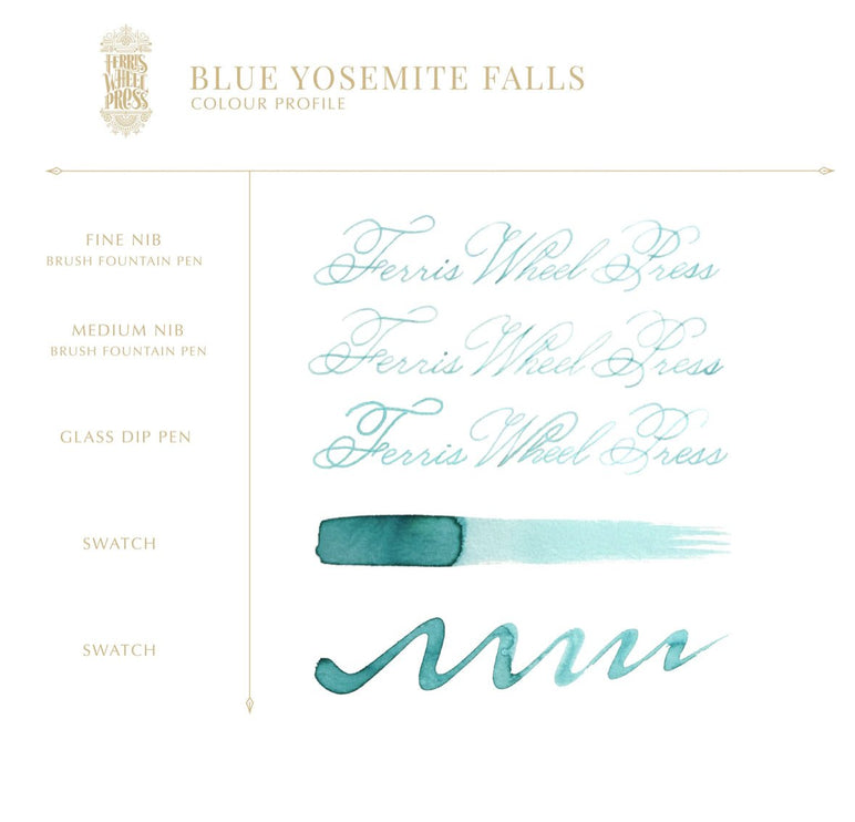 Tinta 38mL - Blue Yosemite Falls - ColorSwatch