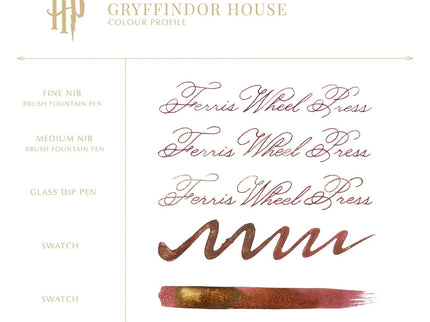 Tinta 38mL - Gryffindor House (Harry Potter) - ColorSwatch