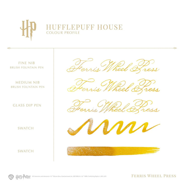 Tinta 38mL - Hufflepuff House (Harry Potter) - ColorSwatch