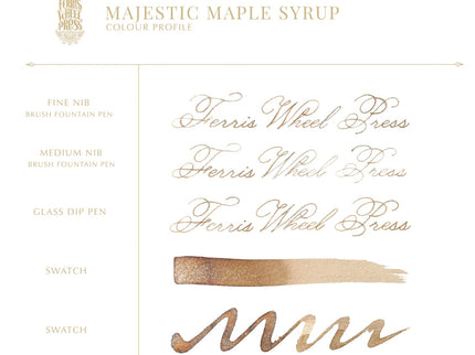Tinta 38mL - Majestic Maple Syrup (Edición Limitada) - ColorSwatch