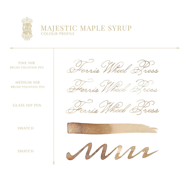 Tinta 38mL - Majestic Maple Syrup (Edición Limitada) - ColorSwatch