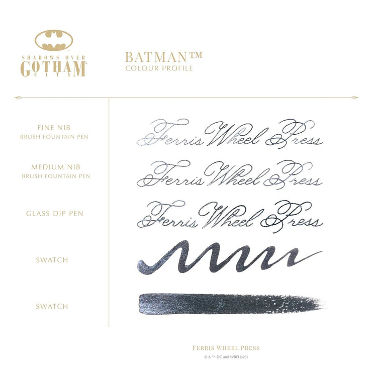Tinta 38mL - Shadows over Gotham City - Bat Signal - ColorSwatch