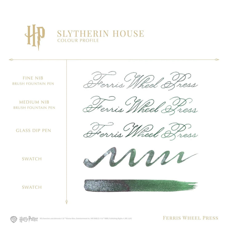 Tinta 38mL - Slytherin House (Harry Potter) - ColorSwatch