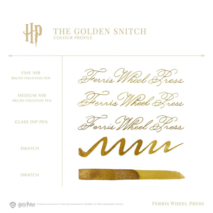 Tinta 38mL - The Golden Snitch (Harry Potter) - ColorSwatch
