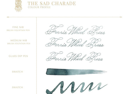 Tinta 38mL - The Sad Charade - ColorSwatch