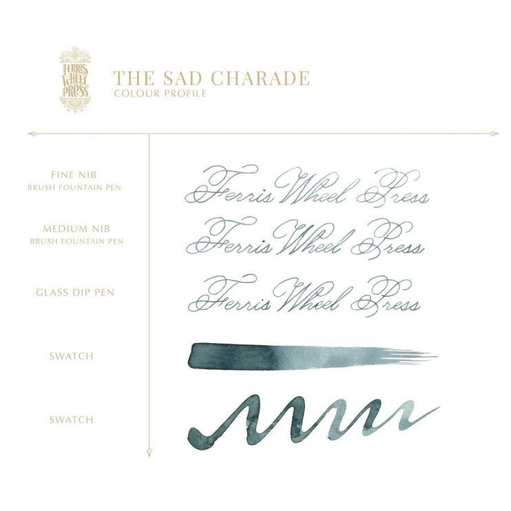 Tinta 38mL - The Sad Charade - ColorSwatch