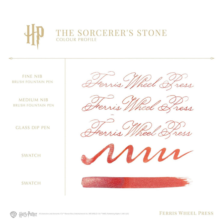 Tinta 38mL - The Sorcerer's Stone (Harry Potter) - ColorSwatch