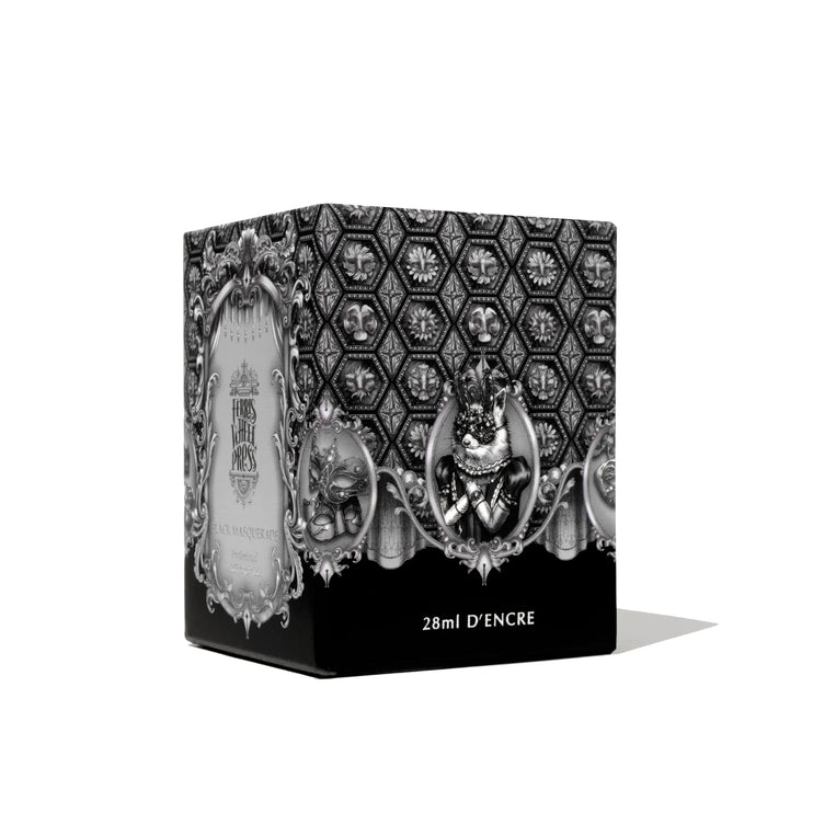 Tinta Caligráfica - Black Masquerade - ColorSwatch