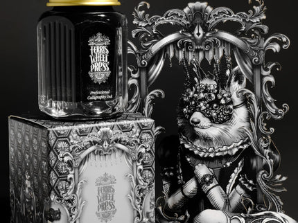 Tinta Caligráfica - Black Masquerade - ColorSwatch