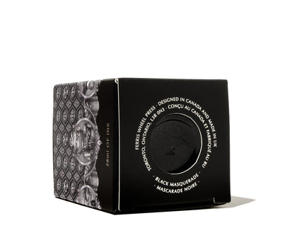 Tinta Caligráfica - Black Masquerade - ColorSwatch