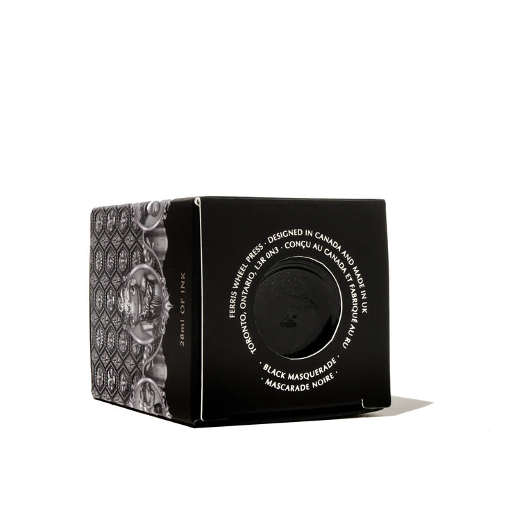 Tinta Caligráfica - Black Masquerade - ColorSwatch