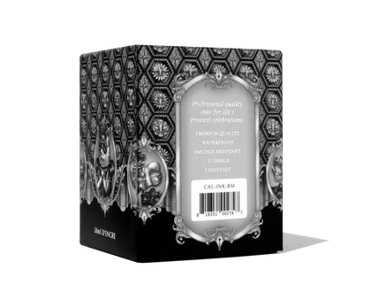 Tinta Caligráfica - Black Masquerade - ColorSwatch