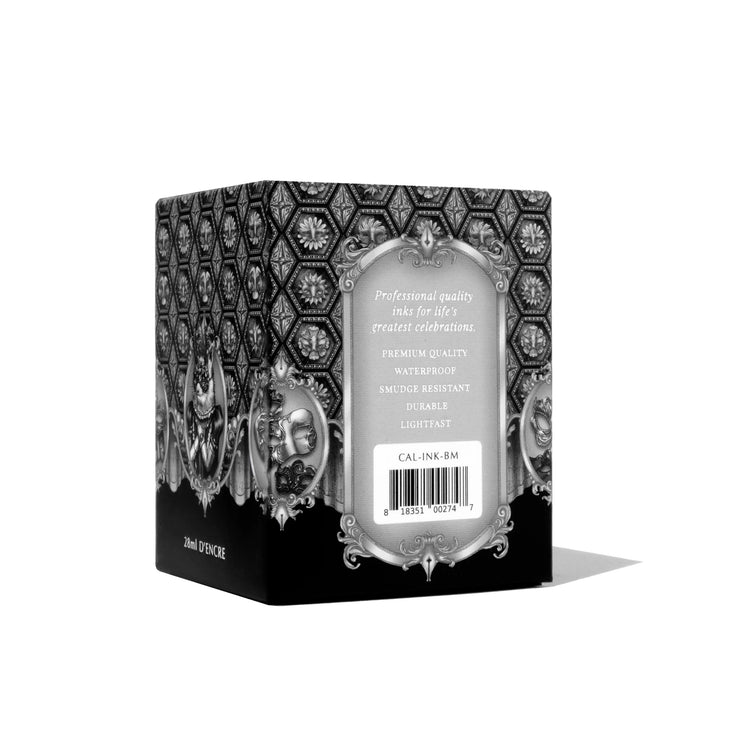 Tinta Caligráfica - Black Masquerade - ColorSwatch