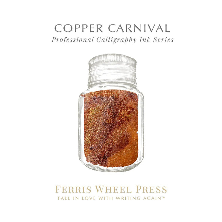 Tinta Caligráfica - Copper Carnival - ColorSwatch