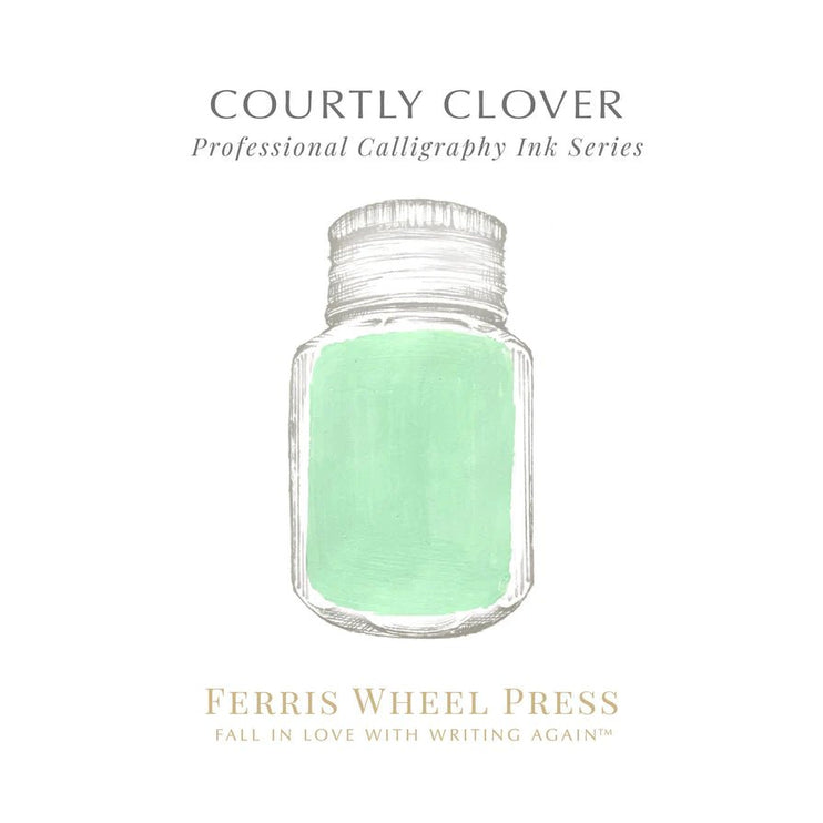 Tinta Caligráfica - Courtly Clover - ColorSwatch