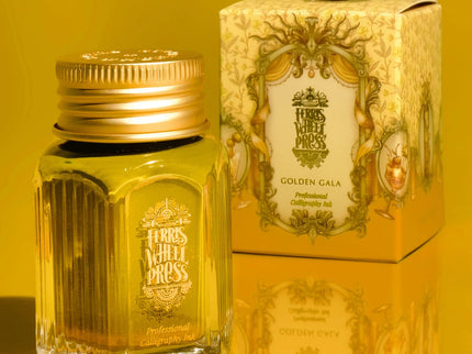 Tinta Caligráfica - Golden Gala - ColorSwatch