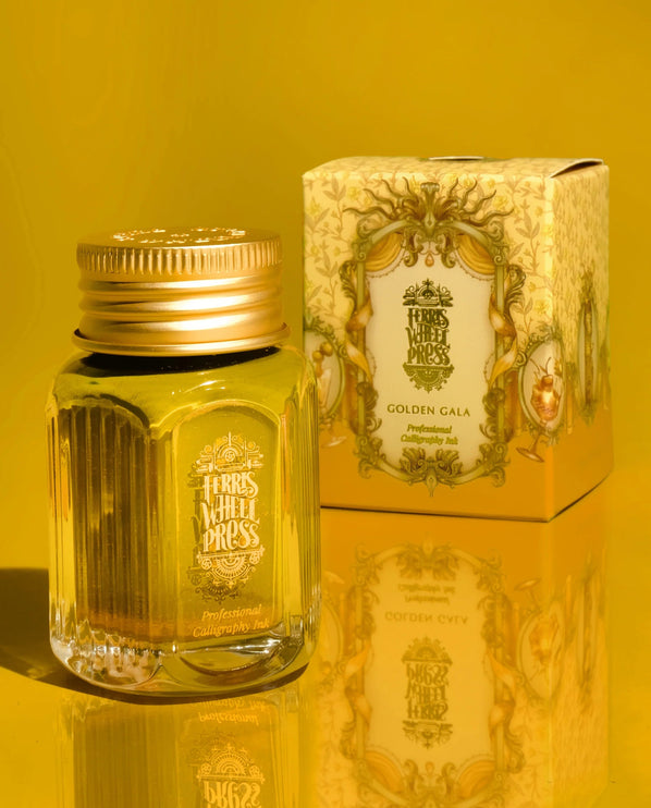 Tinta Caligráfica - Golden Gala - ColorSwatch