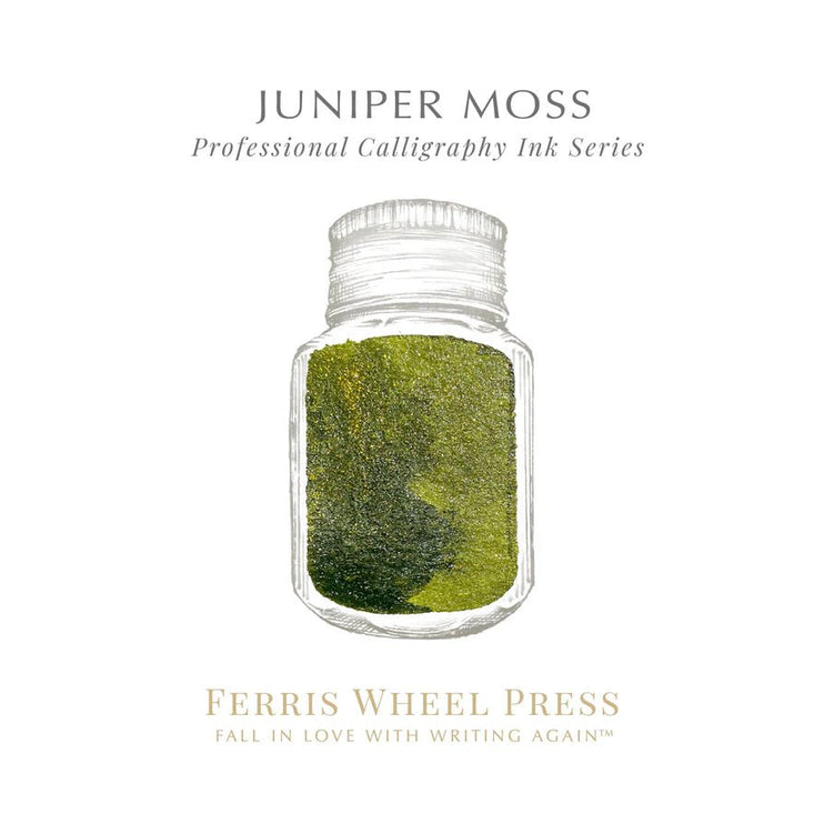 Tinta Caligráfica - Juniper Moss - ColorSwatch