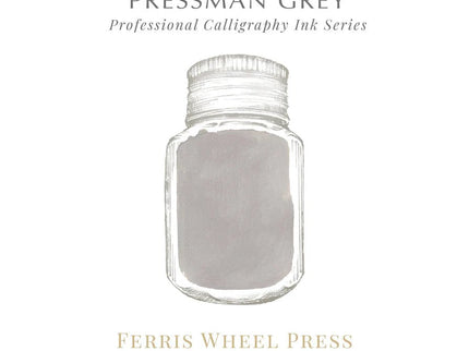 Tinta Caligráfica - Pressman Grey - ColorSwatch